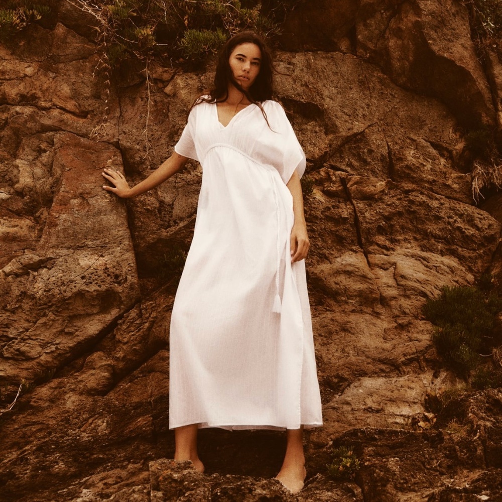Zara limited edition cotton kaftan dress you can’t miss - Picture 6 of 10